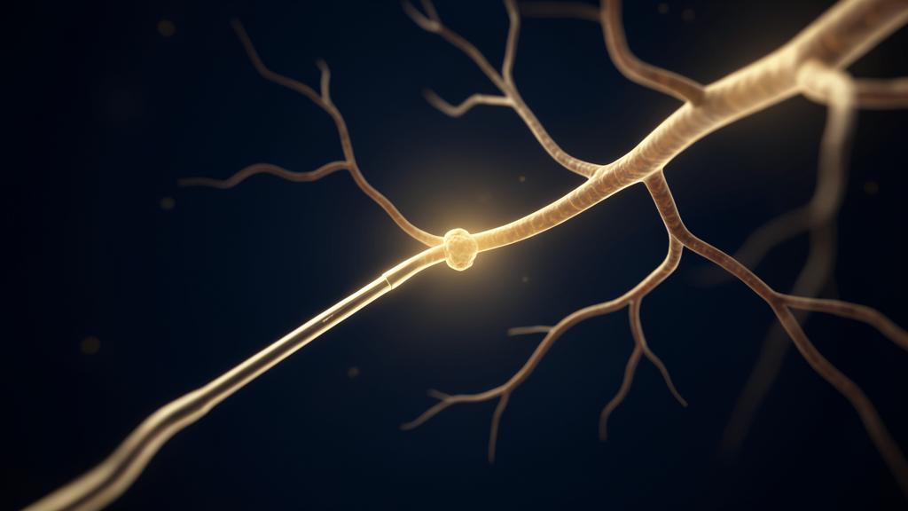 Stylized illustration of the RED 43 catheter for aspiration thrombectomy of distal medium vessel occlusions